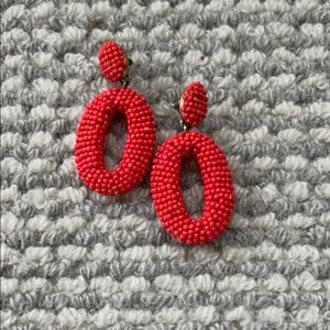 J.Crew beaded earrings
